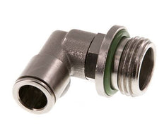 10mm x G1/2'' 90 graden L-verbinding Messing Insteekfitting Buitendraad Draaibaar FKM