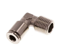 4mm x R1/8'' 90 graden L-verbinding Messing Insteekfitting Buitendraad NBR [2 Stuks]
