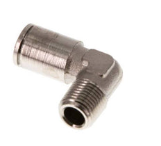 6mm x R1/8'' 90 graden L-verbinding Messing Insteekfitting Buitendraad NBR [2 Stuks]