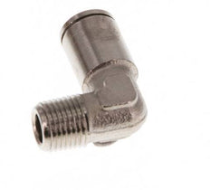 6mm x R1/8'' 90 graden L-verbinding Messing Insteekfitting Buitendraad NBR [2 Stuks]