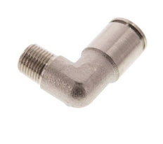8mm x R1/8'' 90 graden L-verbinding Messing Insteekfitting Buitendraad NBR [2 Stuks]