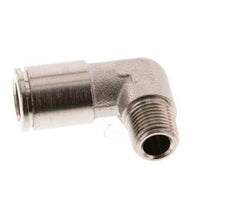 8mm x R1/8'' 90 graden L-verbinding Messing Insteekfitting Buitendraad NBR [2 Stuks]