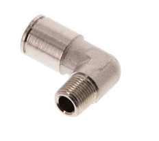 8mm x R1/8'' 90 graden L-verbinding Messing Insteekfitting Buitendraad NBR [2 Stuks]
