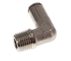 6mm x R1/4'' 90 graden L-verbinding Messing Insteekfitting Buitendraad NBR [2 Stuks]