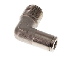 6mm x R1/4'' 90 graden L-verbinding Messing Insteekfitting Buitendraad NBR [2 Stuks]