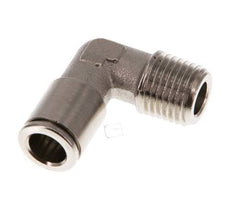 8mm x R1/4'' 90 graden L-verbinding Messing Insteekfitting Buitendraad NBR [2 Stuks]