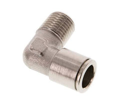 10mm x R1/4'' 90 graden L-verbinding Messing Insteekfitting Buitendraad NBR [2 Stuks]