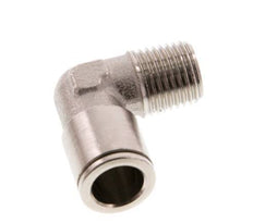 10mm x R1/4'' 90 graden L-verbinding Messing Insteekfitting Buitendraad NBR [2 Stuks]