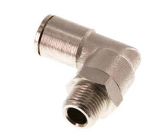 6mm x R1/8'' 90 graden L-verbinding Messing Insteekfitting Buitendraad Draaibaar NBR [2 Stuks]
