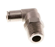 4mm x R1/4'' 90 graden L-verbinding Messing Insteekfitting Buitendraad Draaibaar NBR [2 Stuks]