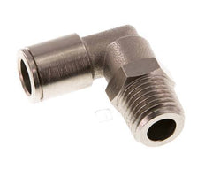 8mm x R1/4'' 90 graden L-verbinding Messing Insteekfitting Buitendraad Draaibaar NBR [2 Stuks]