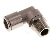 10mm x R1/4'' 90 graden L-verbinding Messing Insteekfitting Buitendraad Draaibaar NBR [2 Stuks]
