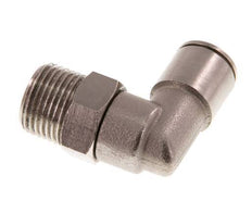 10mm x R3/8'' 90 graden L-verbinding Messing Insteekfitting Buitendraad Draaibaar NBR