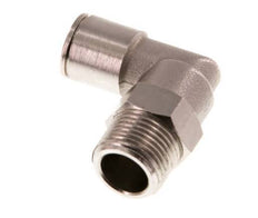 10mm x R3/8'' 90 graden L-verbinding Messing Insteekfitting Buitendraad Draaibaar NBR