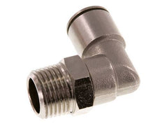 14mm x R1/2'' 90 graden L-verbinding Messing Insteekfitting Buitendraad Draaibaar NBR