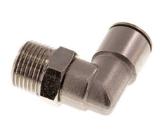 14mm x R1/2'' 90 graden L-verbinding Messing Insteekfitting Buitendraad Draaibaar NBR