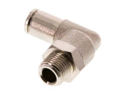 4mm x R1/8'' 90 graden L-verbinding Messing Insteekfitting Buitendraad Draaibaar FKM [2 Stuks]