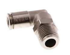 6mm x R1/4'' 90 graden L-verbinding Messing Insteekfitting Buitendraad Draaibaar FKM [2 Stuks]