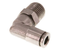6mm x R1/4'' 90 graden L-verbinding Messing Insteekfitting Buitendraad Draaibaar FKM [2 Stuks]