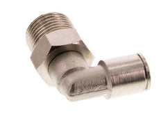 8mm x R3/8'' 90 graden L-verbinding Messing Insteekfitting Buitendraad Draaibaar FKM