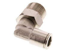 8mm x R3/8'' 90 graden L-verbinding Messing Insteekfitting Buitendraad Draaibaar FKM