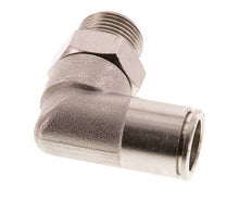 12mm x R3/8'' 90 graden L-verbinding Messing Insteekfitting Buitendraad Draaibaar FKM