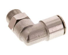 14mm x R3/8'' 90 graden L-verbinding Messing Insteekfitting Buitendraad Draaibaar FKM