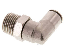 12mm x R1/2'' 90 graden L-verbinding Messing Insteekfitting Buitendraad Draaibaar FKM