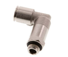 8mm x G1/8'' 90 graden L-verbinding Messing Insteekfitting Buitendraad Lange Huls Draaibaar NBR [2 Stuks]