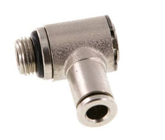 5mm x G1/8'' 90 graden L-vorm Messing Insteekfitting Buitendraad Draaibaar NBR