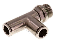 10mm x G3/8'' rechte hoek T-stuk Messing Insteekfitting Buitendraad Draaibaar FKM