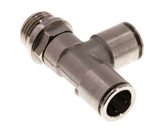 14mm x G1/2'' rechte hoek T-stuk Messing Insteekfitting Buitendraad Draaibaar FKM
