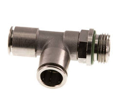14mm x G1/2'' rechte hoek T-stuk Messing Insteekfitting Buitendraad Draaibaar FKM