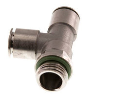 14mm x G1/2'' rechte hoek T-stuk Messing Insteekfitting Buitendraad Draaibaar FKM
