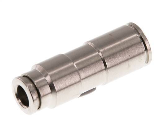 6mm x 8mm Push-in Fitting Brass FKM [2 Pieces]