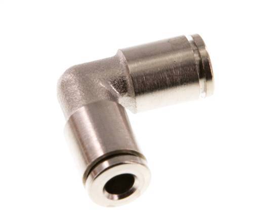 4mm 90 graden L-verbinding Messing Insteekfitting NBR [2 Stuks]