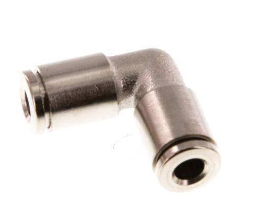 4mm 90 graden L-verbinding Messing Insteekfitting NBR [2 Stuks]