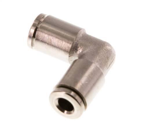 4mm 90 graden L-verbinding Messing Insteekfitting NBR [2 Stuks]