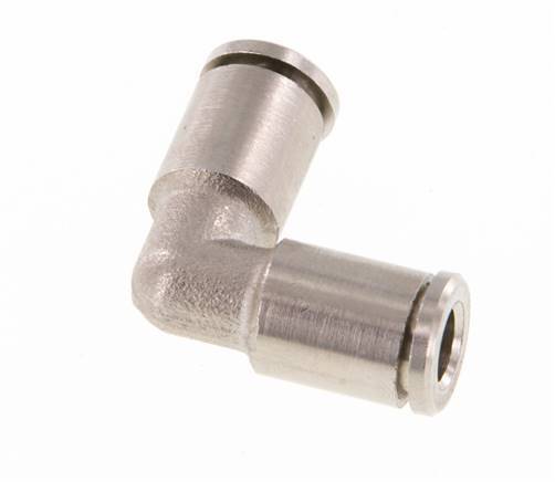 5mm 90 graden L-verbinding Messing Insteekfitting NBR [2 Stuks]