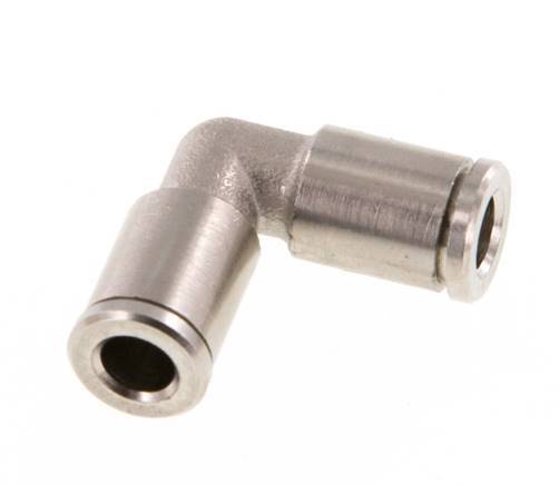5mm 90 graden L-verbinding Messing Insteekfitting NBR [2 Stuks]