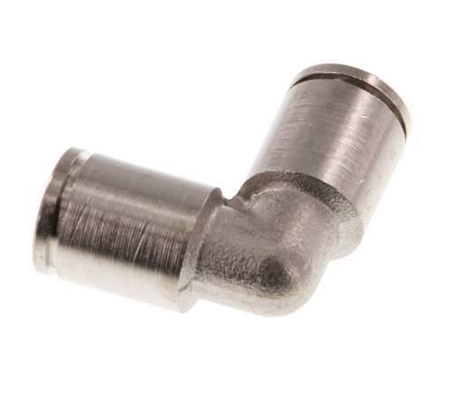 6mm 90 graden L-verbinding Messing Insteekfitting NBR [2 Stuks]