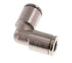 6mm 90 graden L-verbinding Messing Insteekfitting NBR [2 Stuks]