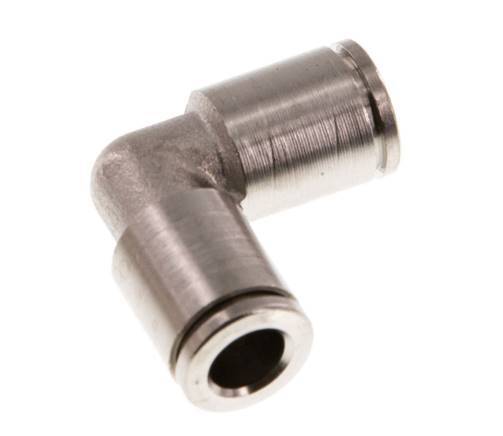 6mm 90 graden L-verbinding Messing Insteekfitting NBR [2 Stuks]
