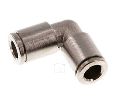 6mm 90 graden L-verbinding Messing Insteekfitting NBR [2 Stuks]