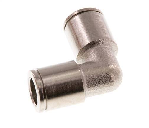 8mm 90 graden L-verbinding Messing Insteekfitting NBR [2 Stuks]