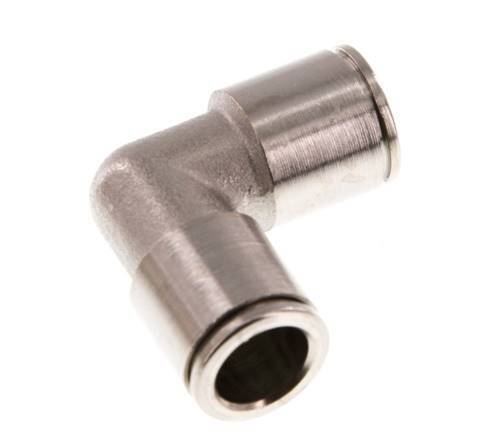 10mm 90 graden L-verbinding Messing Insteekfitting NBR [2 Stuks]