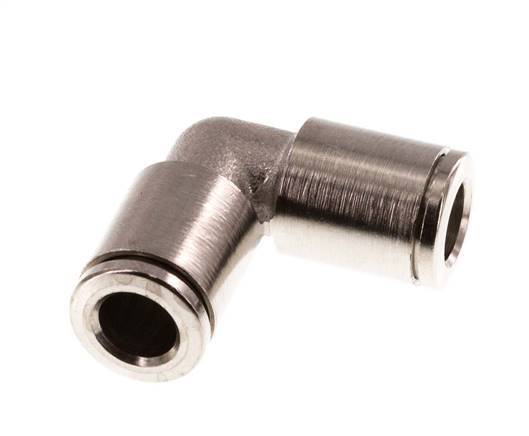 6mm 90 graden L-verbinding Messing Insteekfitting FKM [2 Stuks]
