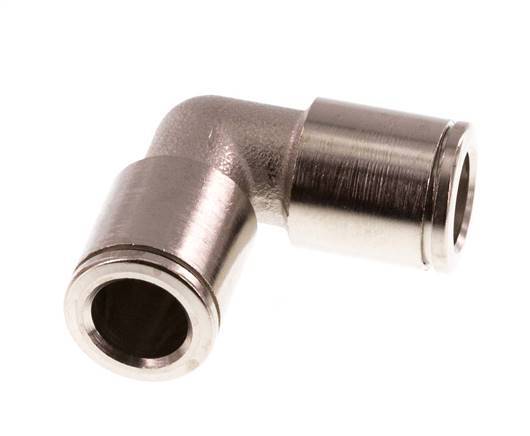 8mm 90 graden L-verbinding Messing Insteekfitting FKM [2 Stuks]