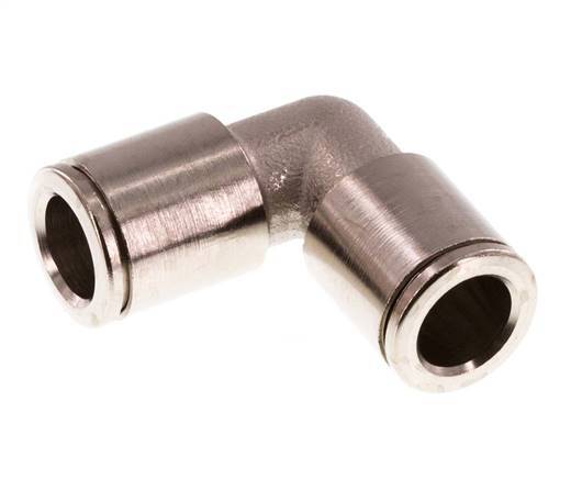8mm 90 graden L-verbinding Messing Insteekfitting FKM [2 Stuks]