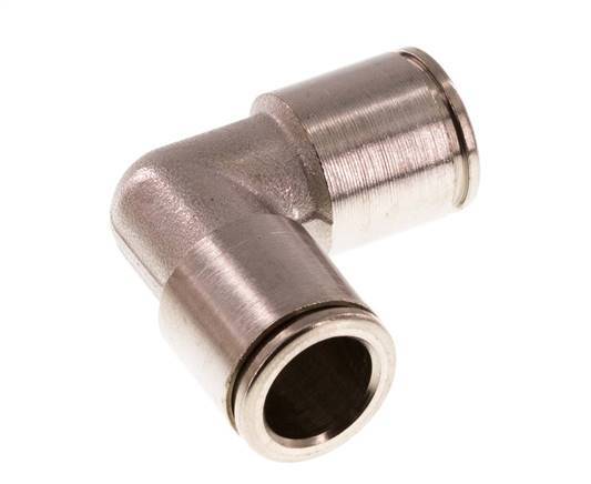 10mm 90 graden L-verbinding Messing Insteekfitting FKM [2 Stuks]